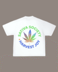 SATIVA SOCIETY Top (White)