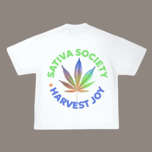SATIVA SOCIETY Top (White)