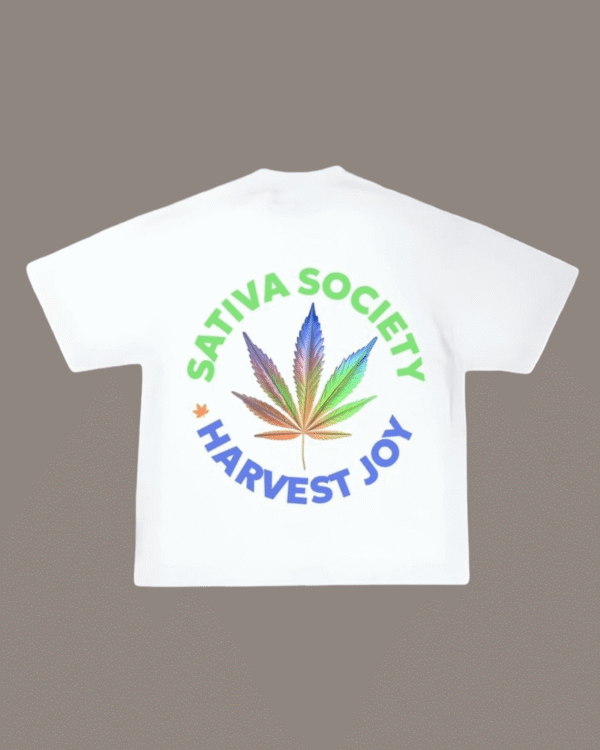 SATIVA SOCIETY Top (White)
