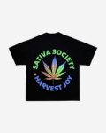 SATIVA SOCIETY Top (Black)