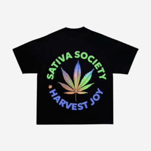 SATIVA SOCIETY Top (Black)
